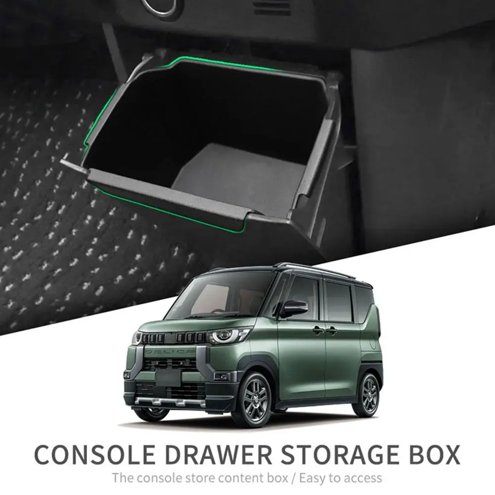 

Car Mounted Suspended Garbage Bin Suitable For The Lower Storage Box Of The Mitsubishi Delica Mini 2023 Central Control D9A1