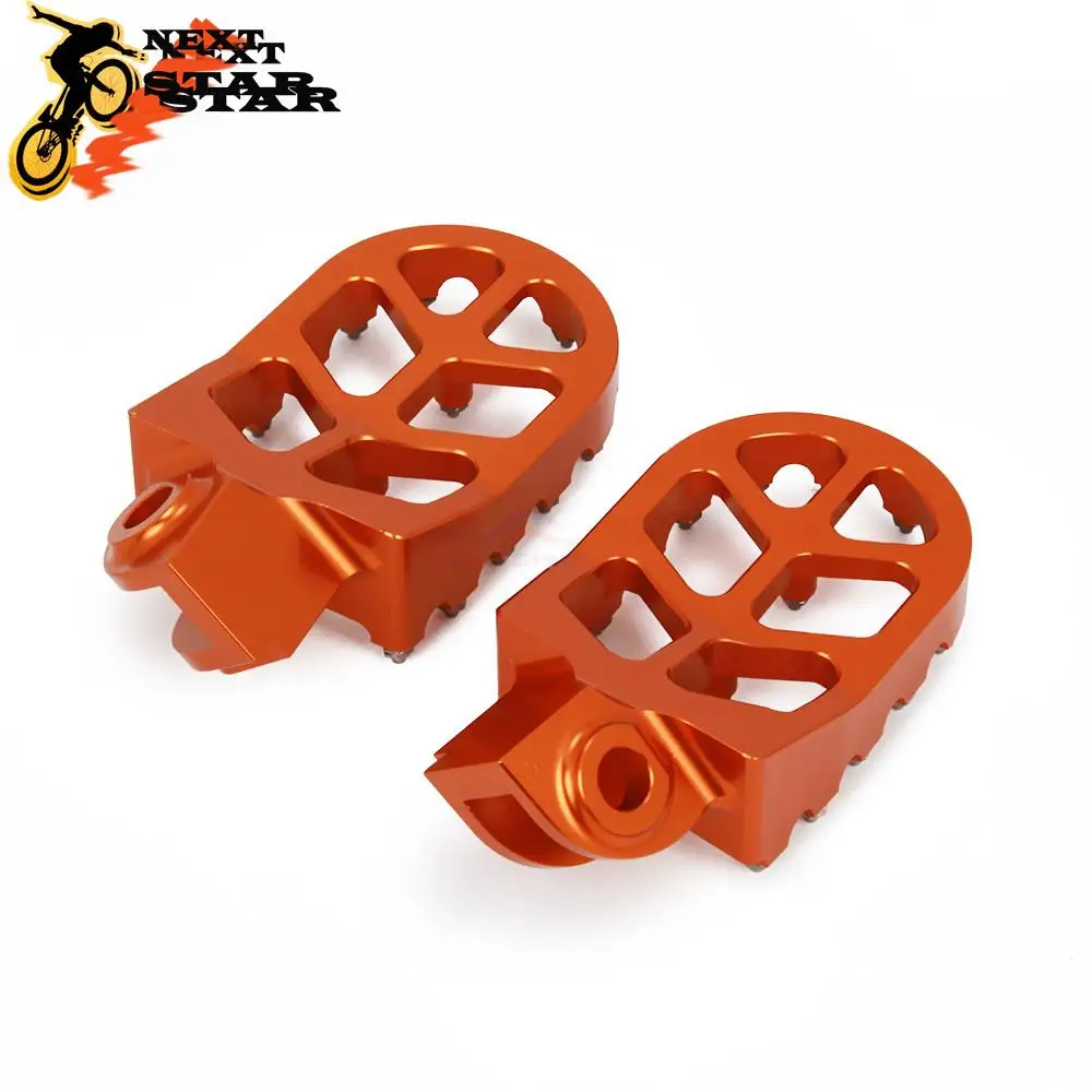 CNC Foot Rests Footpegs Pedals for KTM EXC SX XCF SXF XC XCW XCFW 65 85 125 150 200 250 300 350 450 ADVENTURE 990