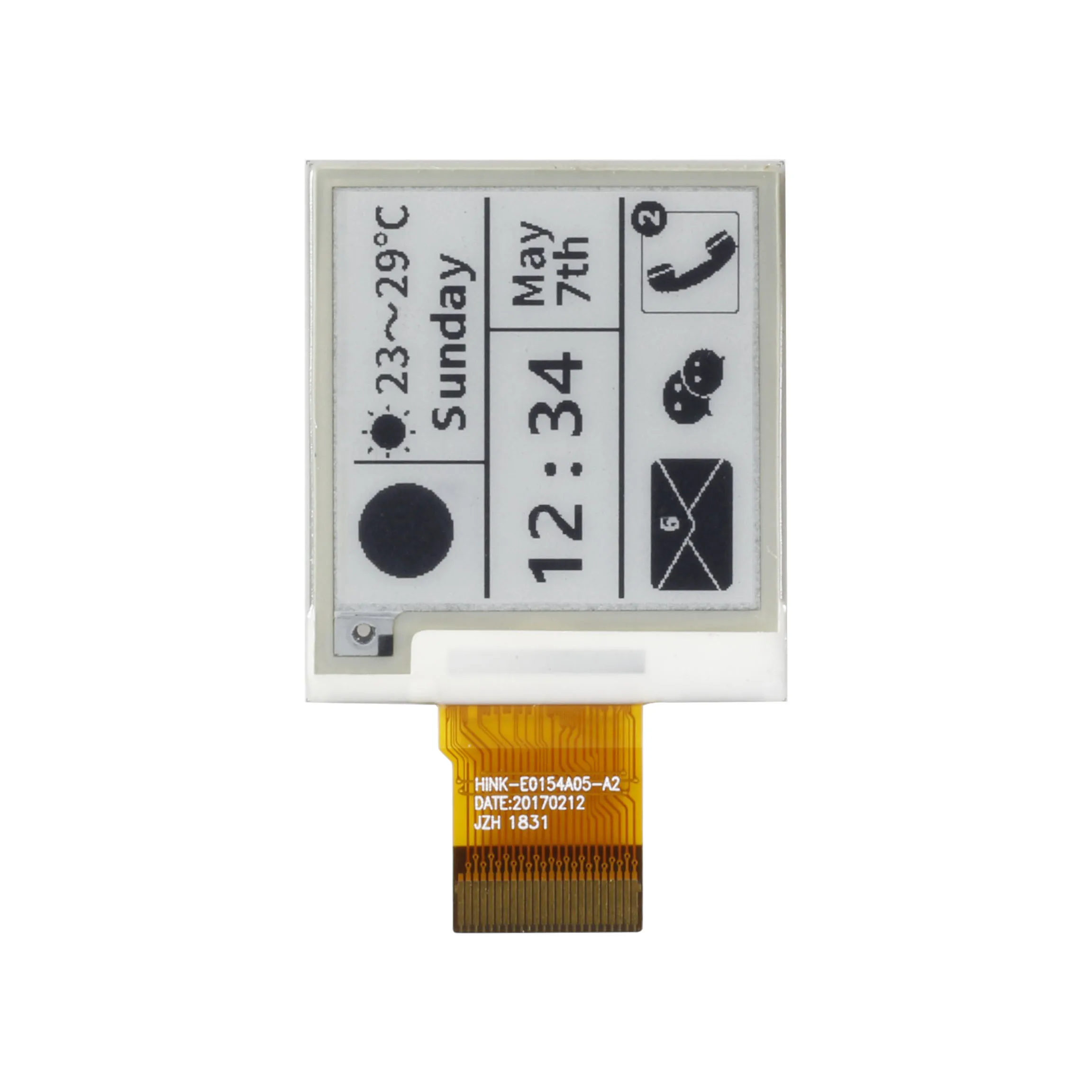 

5,5-дюймовый дисплей Eink Epaper 1,54x200 E-Paper HINK-E0154A05-A2