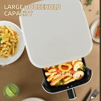 Household Multifunctional Air Fryer 6L Intelligent Oil-free Visualization Electric Frying Oven 2