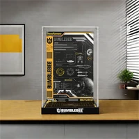 Display Case for Lego Bumblebee 10338, 3MM Acrylic Display Box for Lego 10338 (No Model Set Included) 2