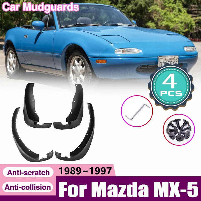4 Stuks Auto Spatlappen, Voor Mazda MX 5 ND 2015 2023 Aaa Geen Botsing Achter Spatbord Splash Guards Wiel Protector Styling Accessoires 2007232779