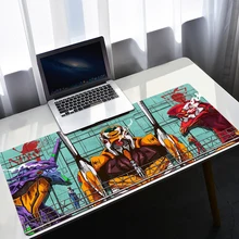 

Evangelion Mouse Pad Sexy Girl Kawaii Gaming Accessories Rubber Gamer Keyboard Desk Mat Computer Mausepad For LOL Large Mousepad