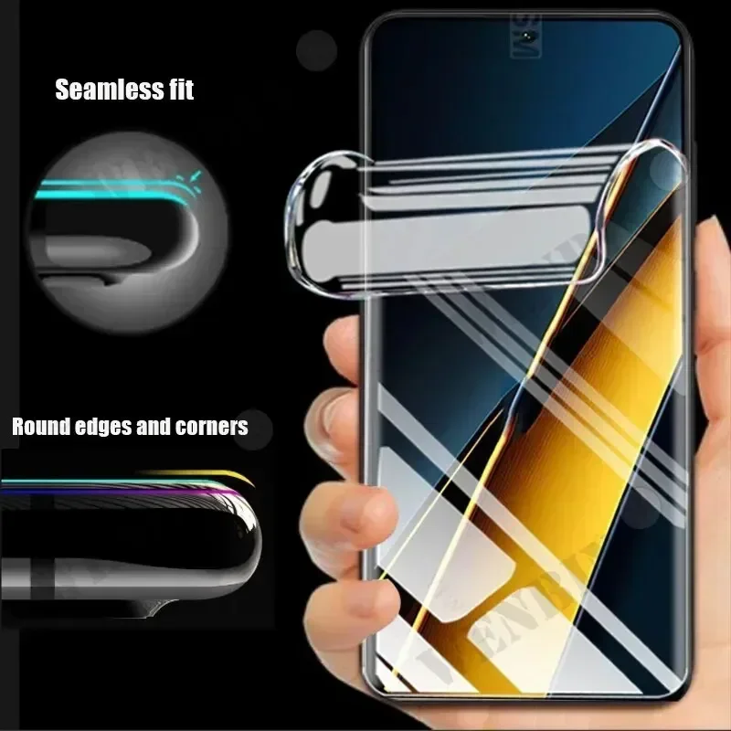 Premium Hydrogel Film Full Cover Screen Protector - Pack of 5