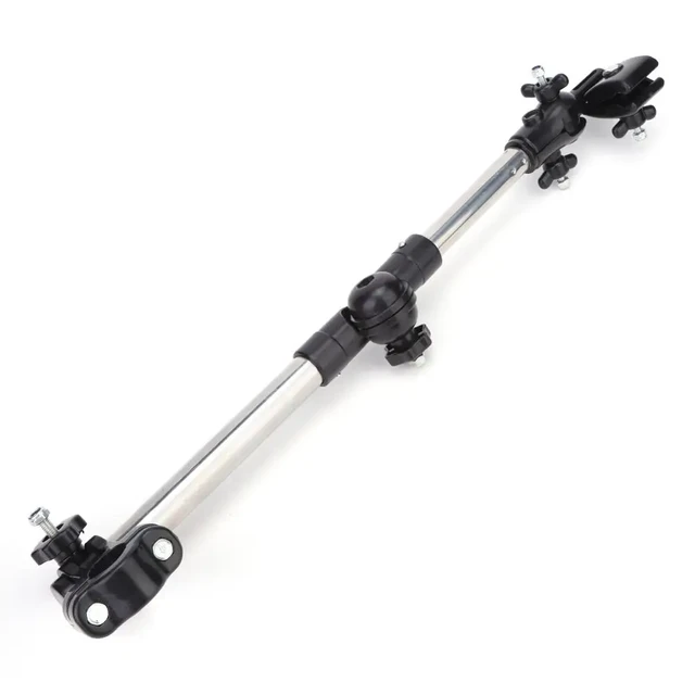 Portable Universal Wheelchair Scooter Umbrella Clamp Attachment Support