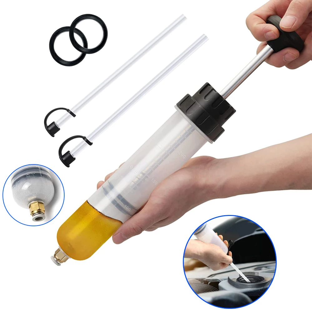 200500ccCarOilFluidExtractorFillingSyringeBottleTransferFuel