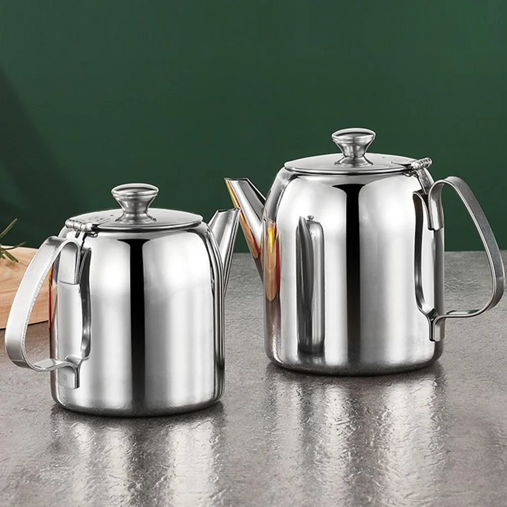 

Stainless Steel Kettle Tea Kettles Teapot for Stovetop Household Small with Handle Home Travel