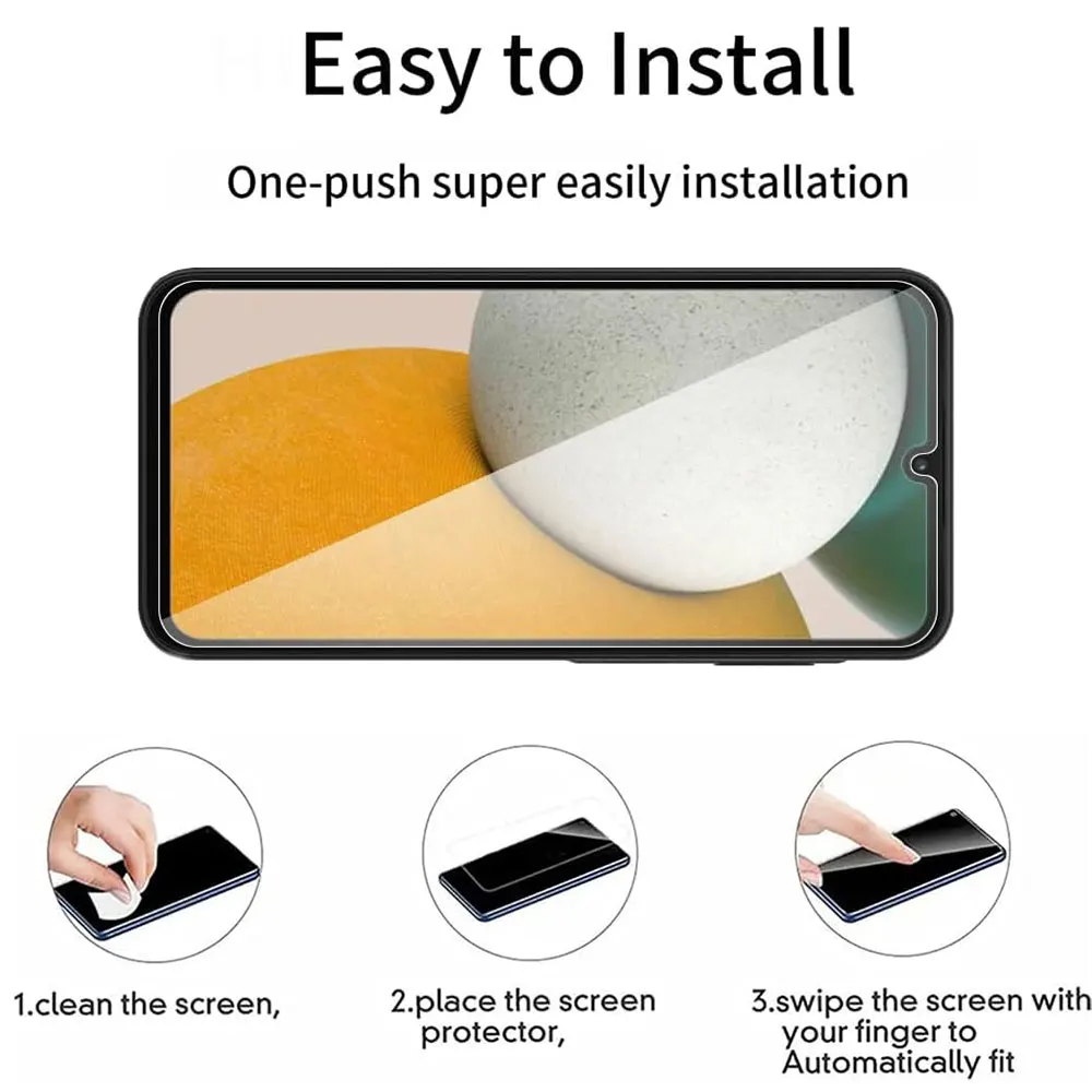 Premium 5-Pack Tempered Glass Screen Protector Set