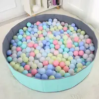 100PCS Outdoor Sport Ball Colorful Soft Water Swim Pool Ocean Wave Ball Baby Eco-Friendly Stress Air Ball Tent Toys for Children 4