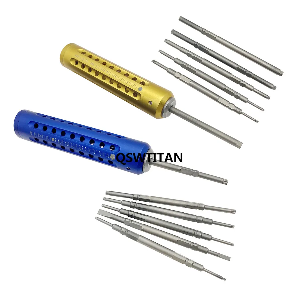 獣医専門　外科器具　骨ネジドライバ－(+字)M2.0  、2.4用 297_File-Eze-Refill-
