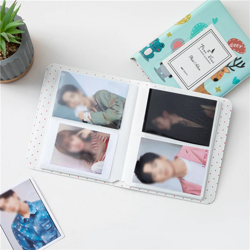 64 Pockets 3 Inch Photo Album Photocard Binder Credit Name Card Holder For Fujifilm Instax Mini 9 8 7s 70 25 90