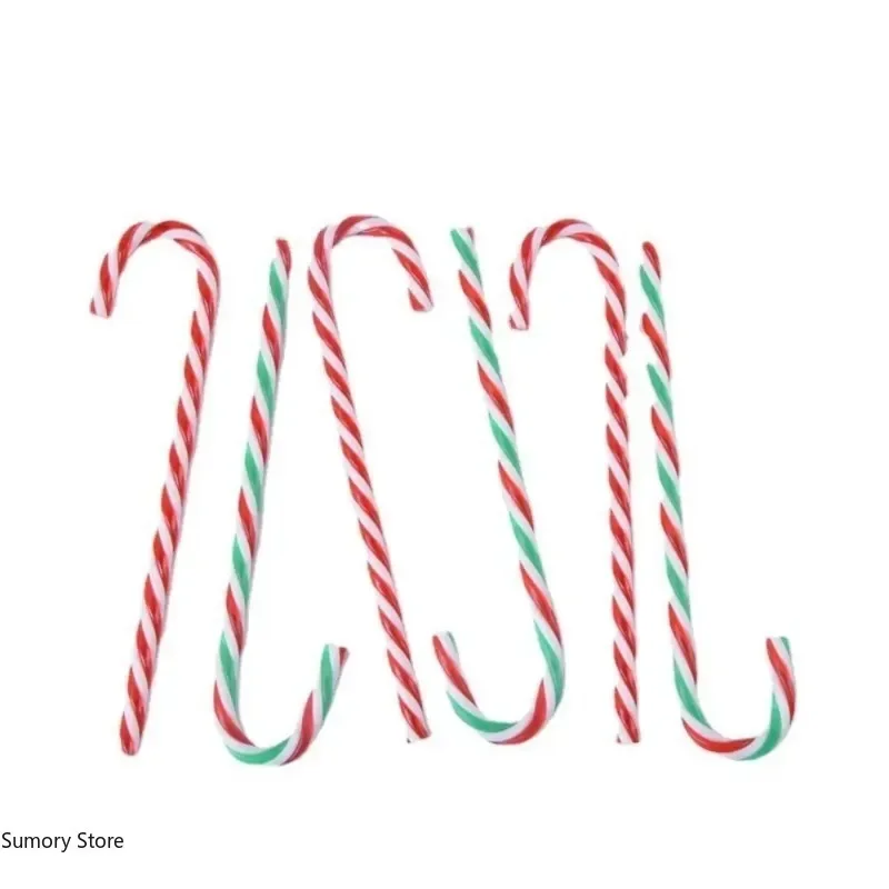 Cute Xmas Candy Canes Lollipop Christmas Tree Ornament Hanging Christmas Home Decoration Navidad Natal Noel Decoration