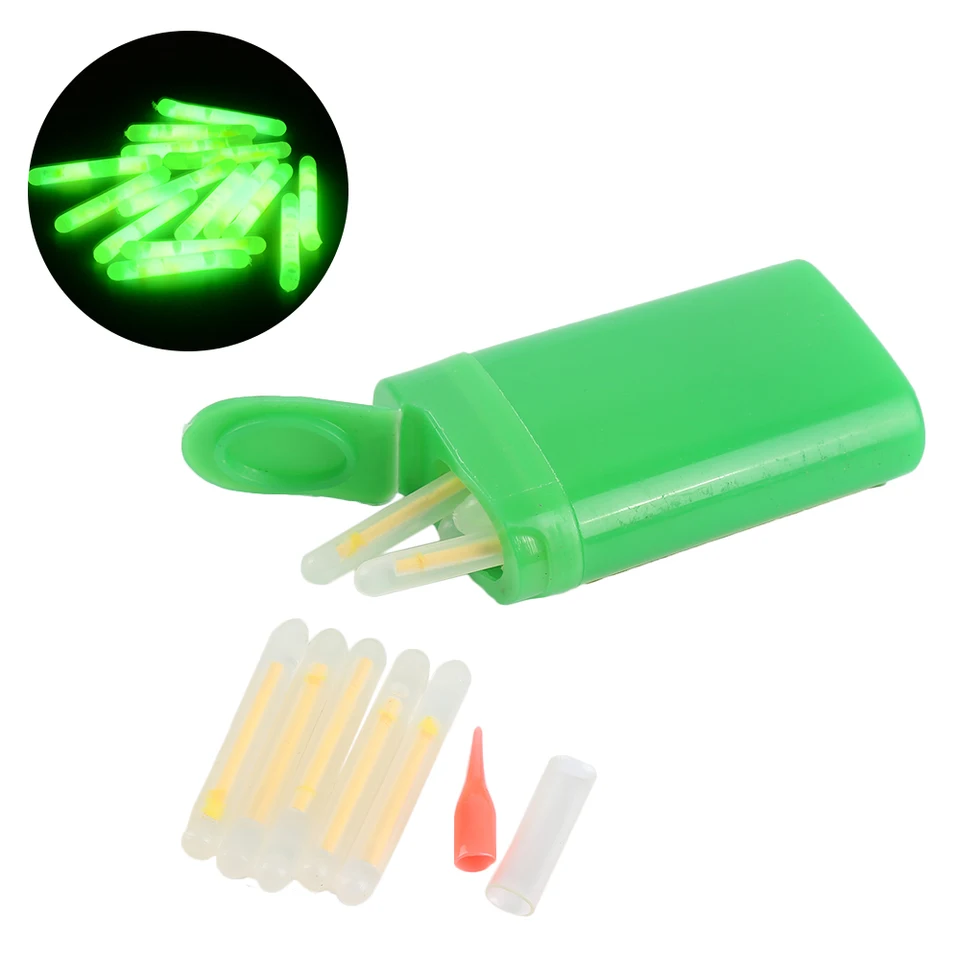 15 Bâtons Lumineux Fluorescents Pour Pêche De Nuit – Veilleuses Flottantes