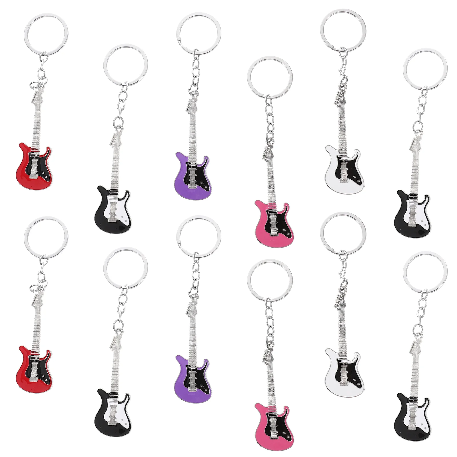 

Guitar Decor Keychain Creative Hanging Keyring Guitar Decor Keychain Creative Hanging Keyring Accessory for Key Bag