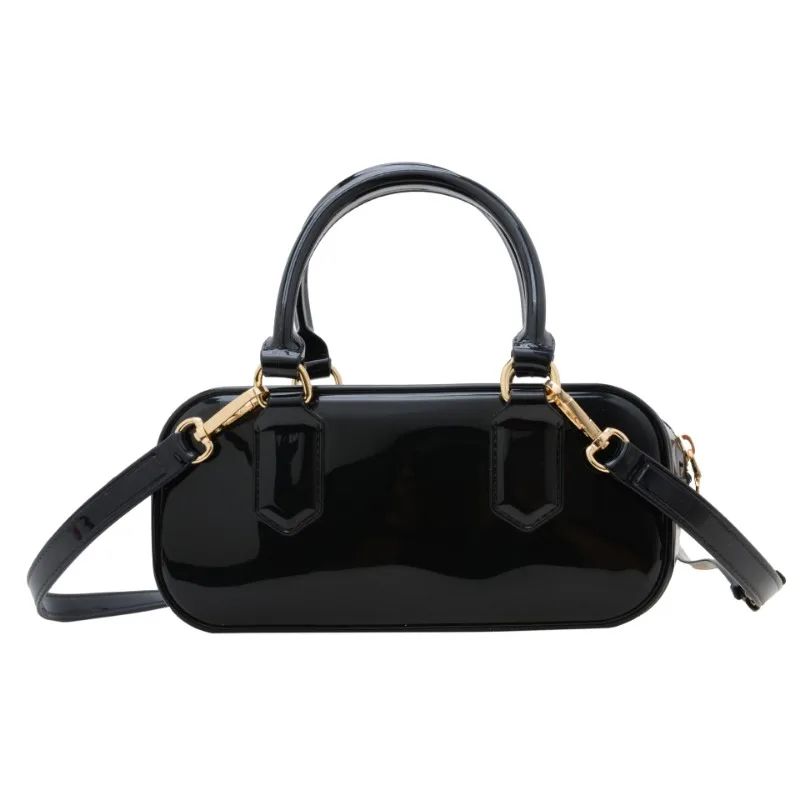 Barbie Jelly Bag Fashionable Versatile Soft Handle Handbag Dirty Resistant and Easy To Wash Summer Crossbody Bag for Women