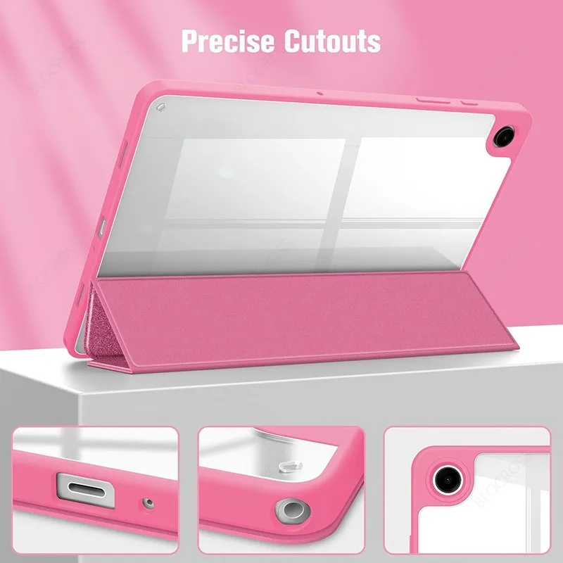Elegant Sparkling Tablet Cover with Pencil Holder