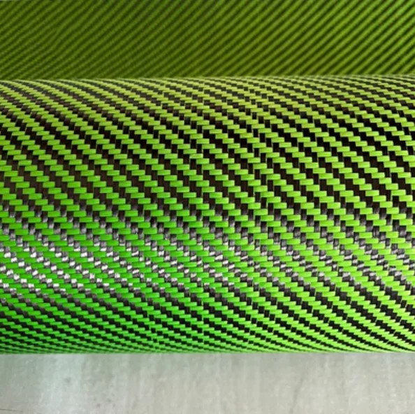 Enhanced Carbon Aramid Fiber Hybrid Fabric Cloth in Twill/Plain Weave Design