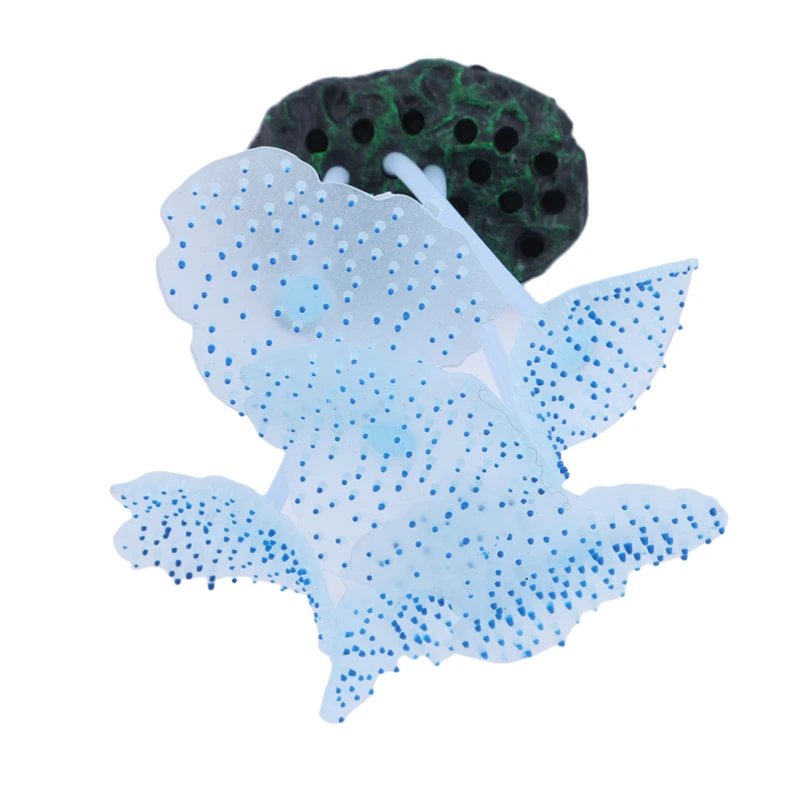 Title 2, Aquarium Luminous Simulation Plant Decoration S...