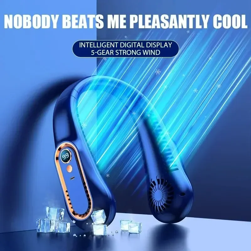 Bladeless neck Mini Fan 2