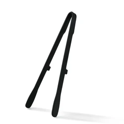 Silicone Non - Slip Cooking Tongs - Versatile Kitchen and BBQ Tool (Black)