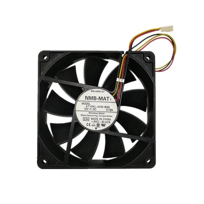 

Вентилятор охлаждения, 12 см, 12 В, а, 4710kl-04w-b56, четырехпроводной, ШИМ, с контролем температуры, 6 месяцев гарантии