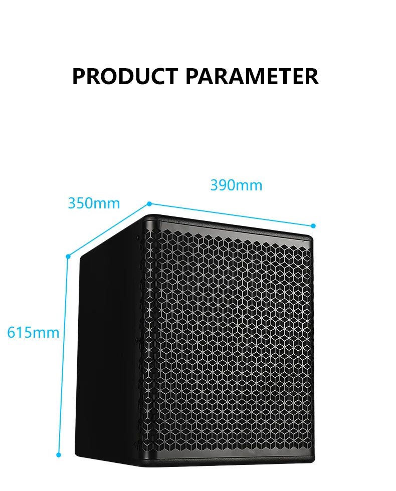 S110 10 Inch Professional Audio Music Studio Equipment Home Audio Party DJ Karaoke Speaker Box