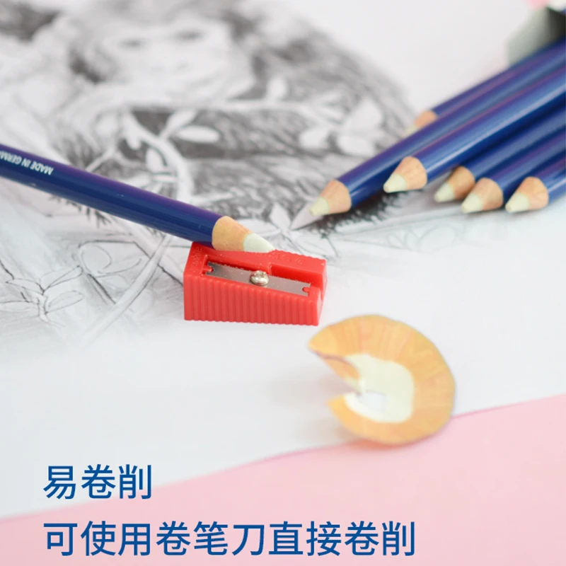 1/3 pezzi Staedtler Mars Rasor 526 61 Gomma con pennello per cancellare il puntatore per penna a sfera, inchiostri per scrivere e disegnare - immagine 3