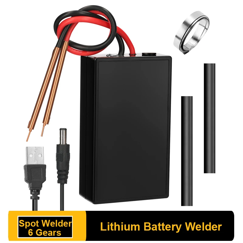 Spot Welder Portable 6 Gears Adjustable Mini Spot Welding Machine for