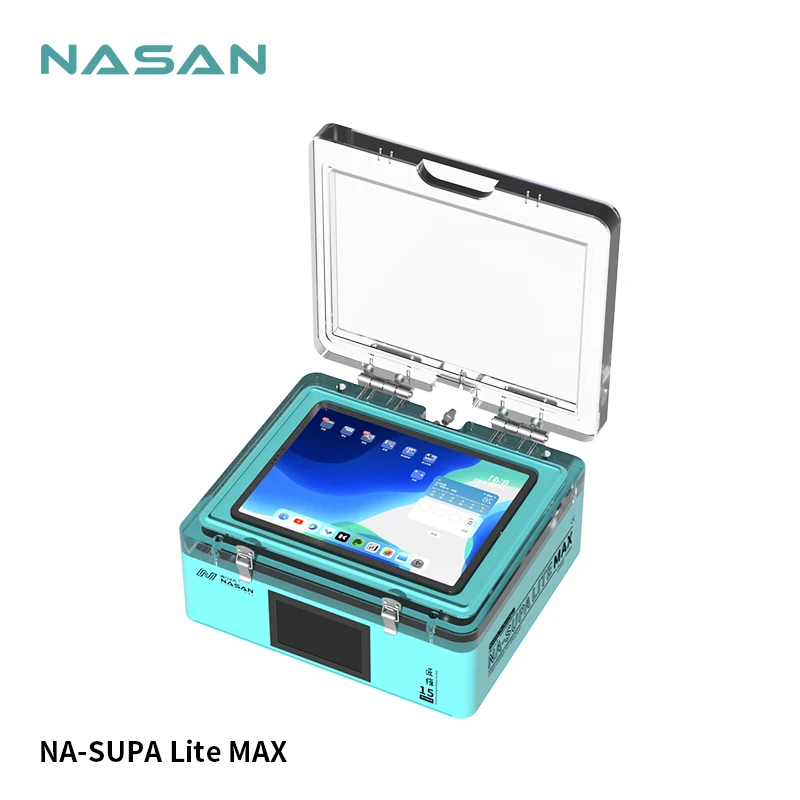 NASAN NA-SUPA LITE 맥스 에어백, 빅 사이즈 라미네이팅 기계, OLED 라미네이터, 아이패드, 아이폰, 삼성용 평면 곡선 스크린 수리