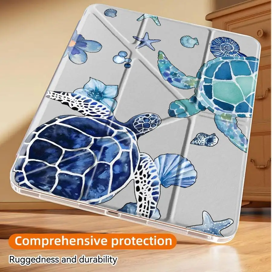 Marine Turtles Y-Fold Tablet Holder Cover Case