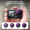NEEWER ND Filter Set Compatible with DJI Osmo Action 4, 4 Pack ND8/PL ND16/PL ND32/PL ND64/PL ND/CPL Filters Kit Action Camera 2