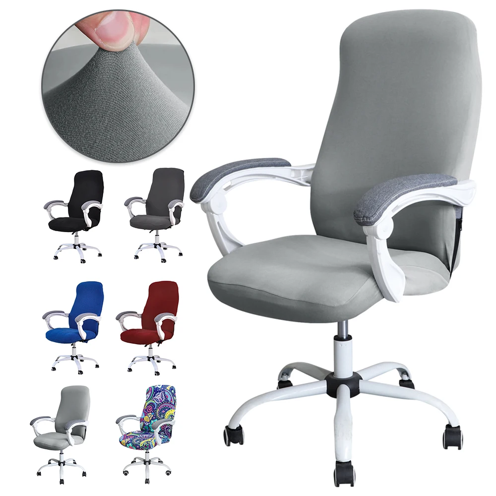 1PC Stretch Spandex Office Chair Covers Computer Chair Slipcover Universal Office Anti-dust Chair Cover Cadeiras De Escritório