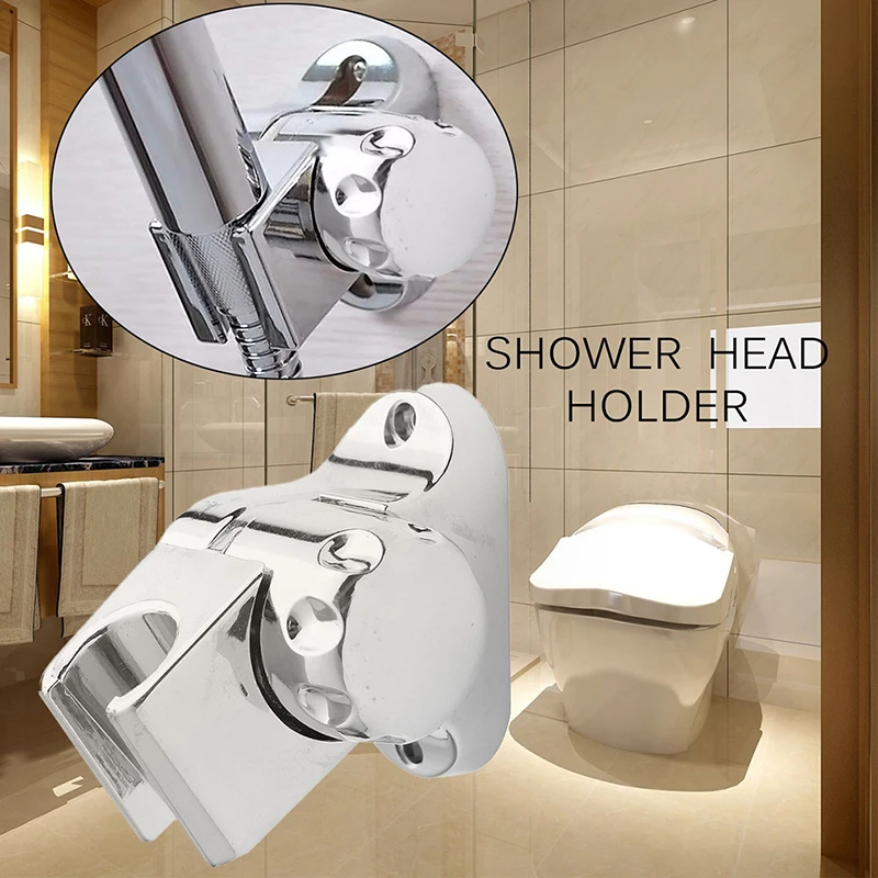 Description Picture 4 of itemUniversal Shower Head Holder Wall Mounted Shower Mounting Bracket Adjustable Faucet Sprinkler Fixation Base Bathroom Accessories