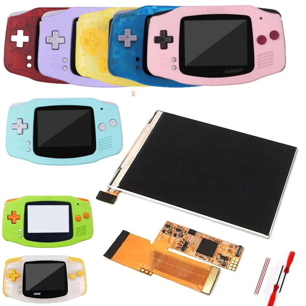 ゲームボーイアドバンス - ゲームボーイアドバンス IPS V２　バックライト液晶　GBA ゲームボーイアドバンス 本体 IPS V7.1 バックライト液晶 搭載