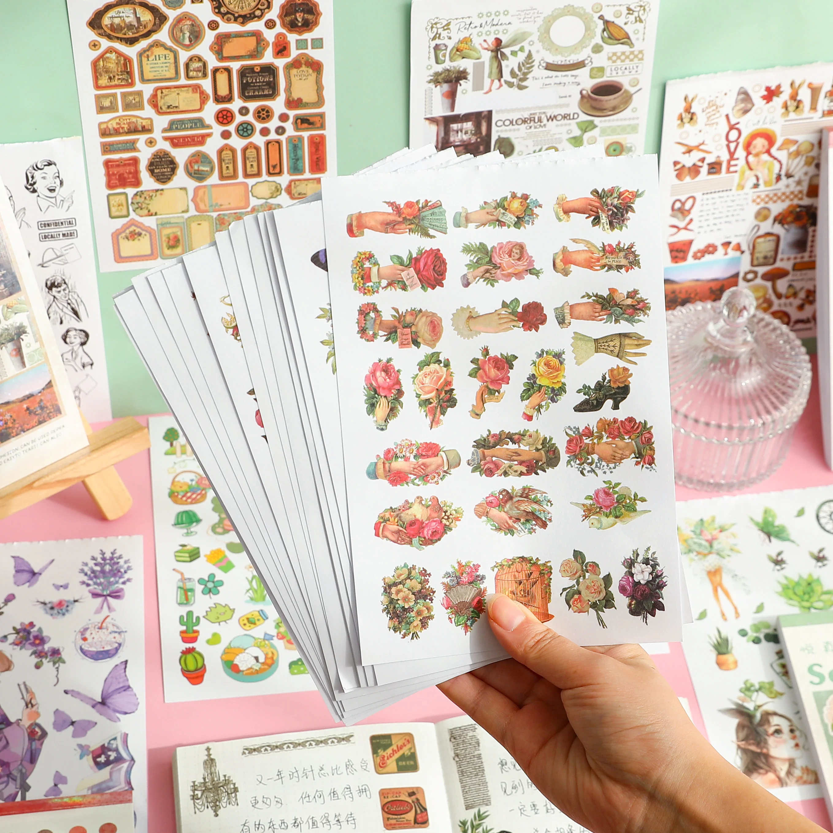 50 Bullet Journal Stickers - Fun & Cute Stickers for All Occasions