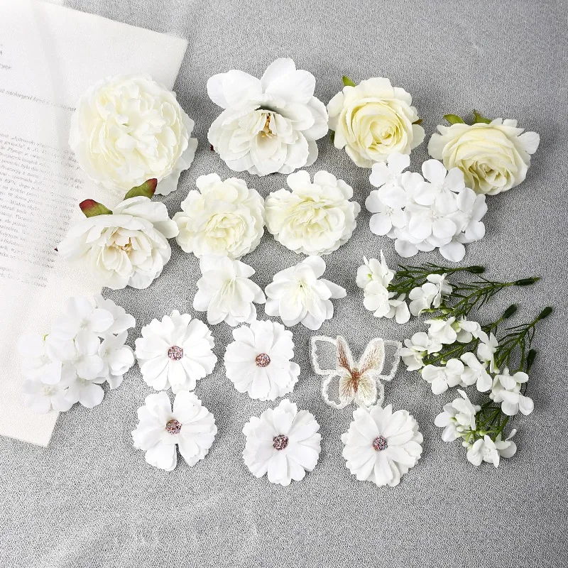 Elegant Rose-Inspired Artificial Floral Arrangement