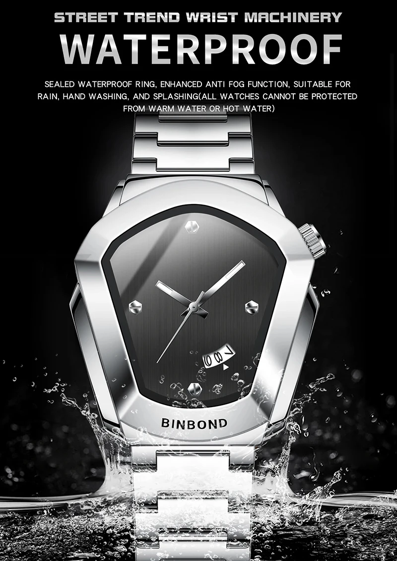 BINBOND W0015 Men's Watch description image 9