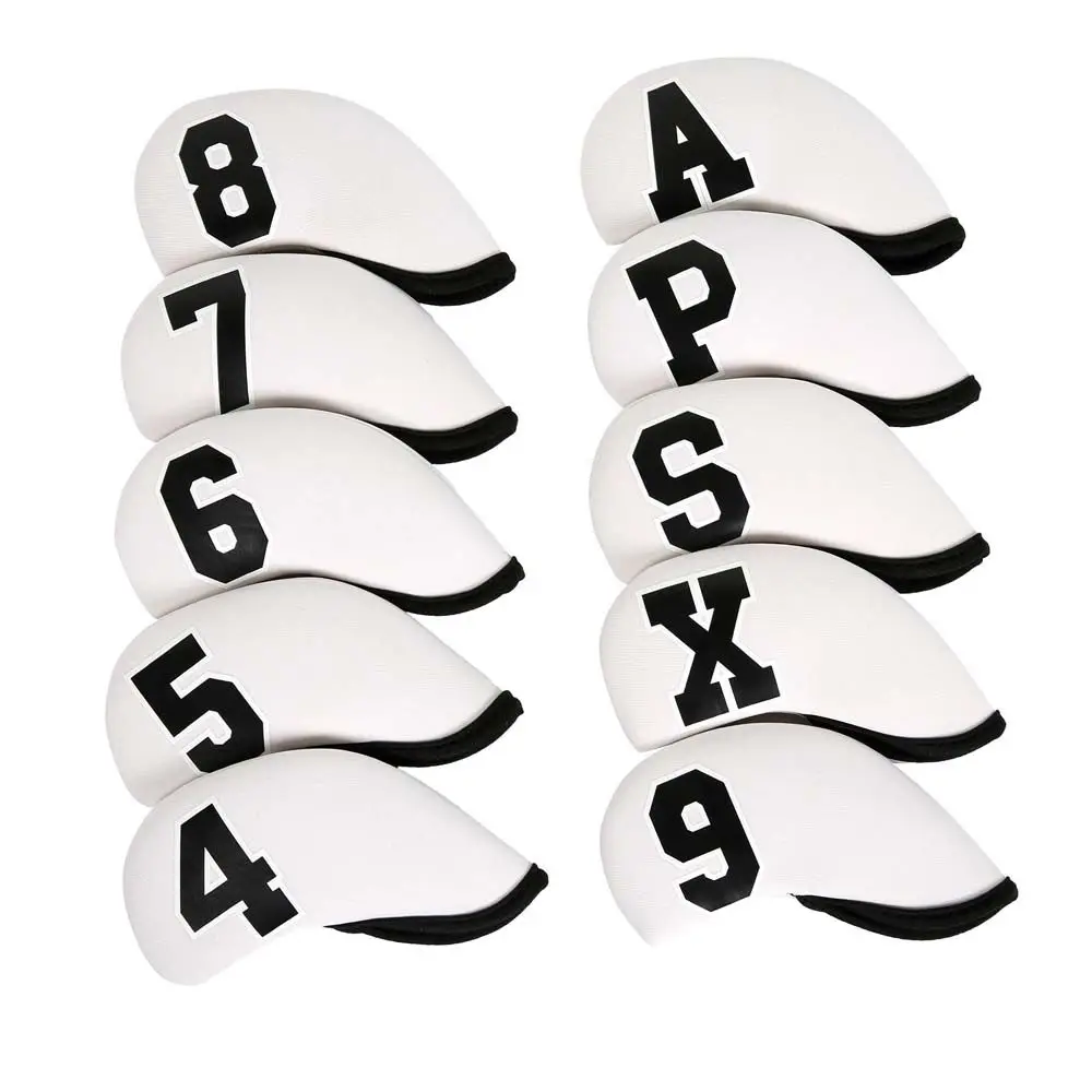 Protector Protective Cover Golf Putter Accessories Protector Case Golf Iron Headcover Golf Iron Covers Set Golf Head Cover