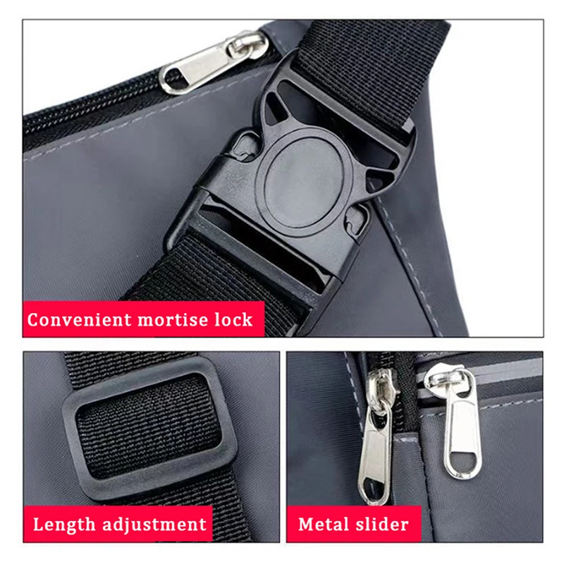 Mode Männer Frauen Hüft tasche lässig Gürtel tasche Geldbörse große Telefon Gürtel tasche Tasche Outdoor-Reise Telefon Tasche Banane Hüft taschen – Detail 7