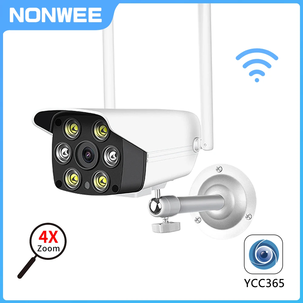 1080PWIFISurveillanceCameraOutdoorWirelessCCTVBulletSecurityIP