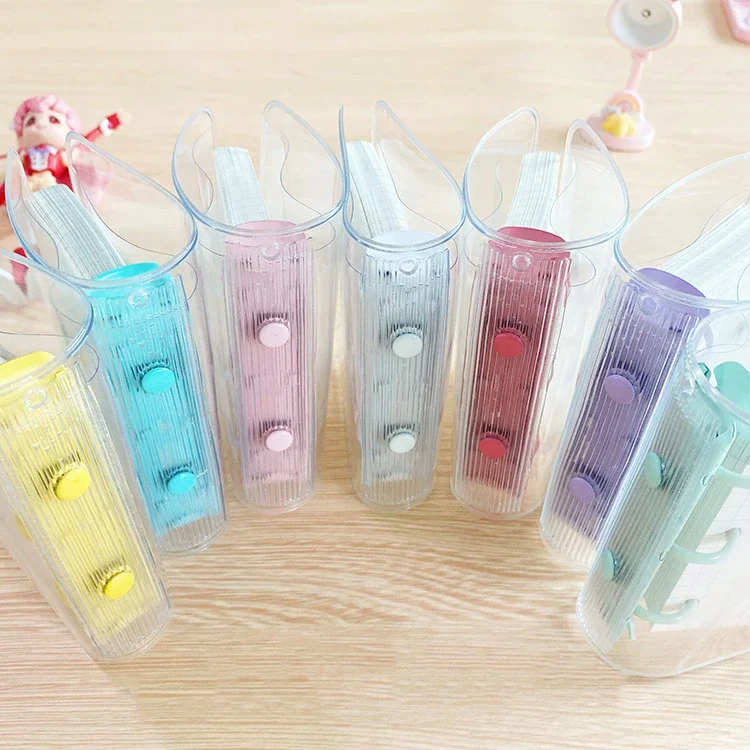 Stationery Binding Clip Elastic O-shaped Adjustable Iron Mini Loose Leaf 3-hole Metal Rings binder clips metal clamp clips