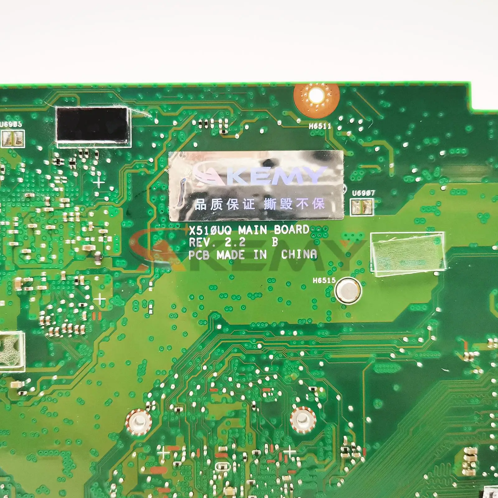 Placa-mãe do Portátil para Asus Mainboard X510un X510ur X510unr X510uq X510u S510u X510uf i3 i5 i7 7ª ou 8ª Geração Cpu - Imagem 5