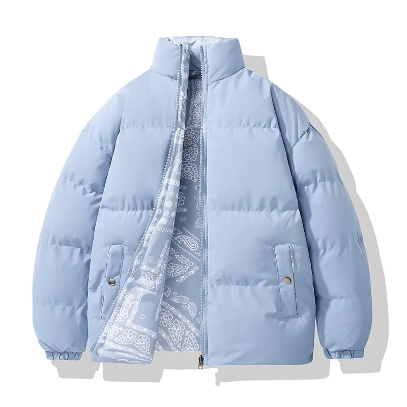 Parka Winter Man Feather Coats Mens Clothing Men's Long Coat Waterproof Anorak Elegant Male Hooded Thermal Plus Size Large Cold