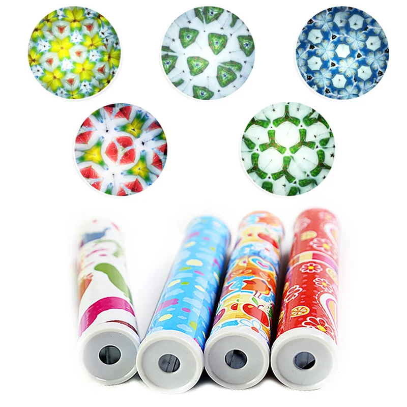 Children Toys Optical Prism 1pcs Rotating Kaleidoscope Toy Changeful Adjustable Toys Classic Nostalgic Outdoor Scene Rotating Kaleidoscope For Children Gift