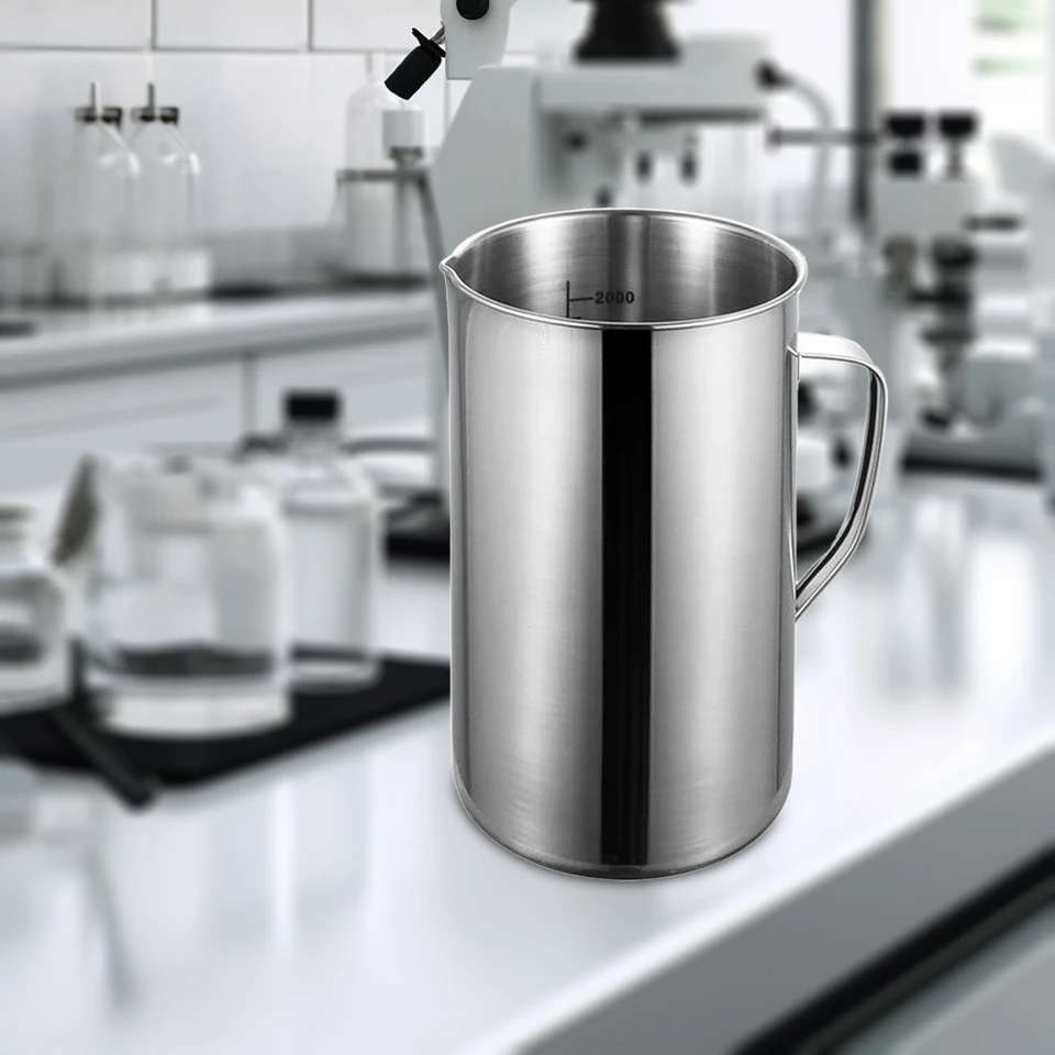 Misurino Da Caffè In Acciaio Inox Con Manico In Noce - Capacità 15ml, Per Cucina E Bar - Foto 9
