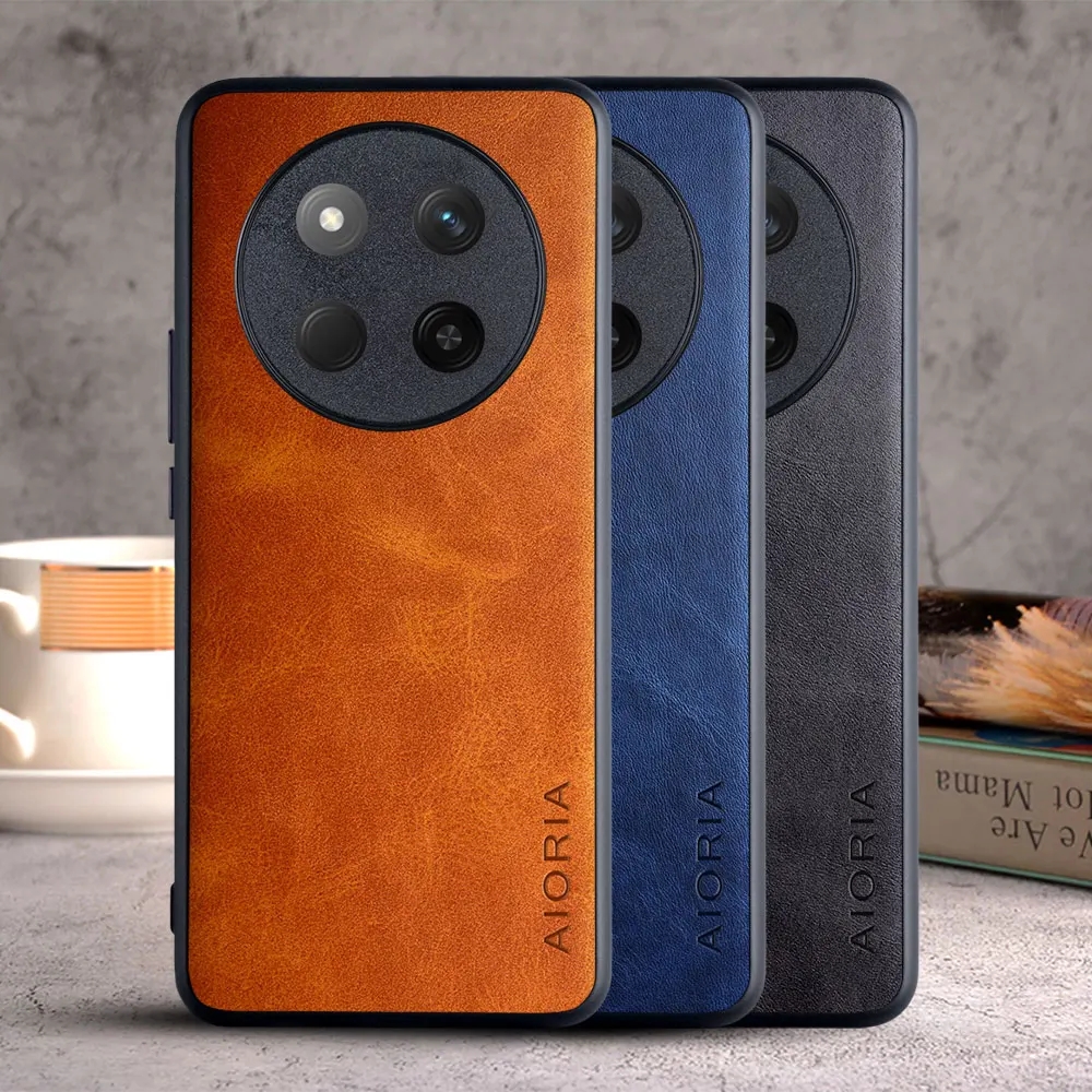 Luxury Vintage Leather Phone Case - Elegant Protective Cover