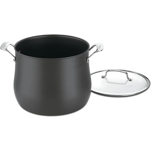 Cuisinart Contour Stainless 1 Quart Saucepan with Cover