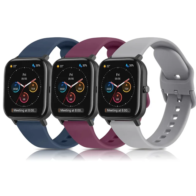 20mm/22mm Watch band For Amazfit GTS 4/3/2e Mini/GTR 4/3/Pro/2/2e