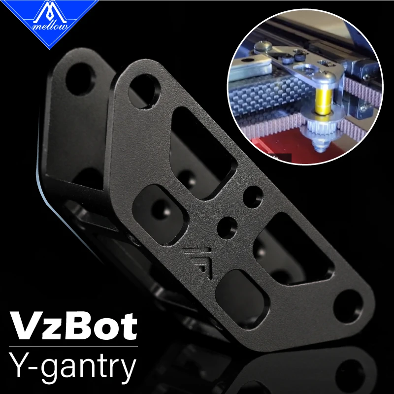 Mellow-vzbot Y-axis Aluminium para Impressora 3d Alta Precisão Ultra-alta Velocidade Luz Peças
