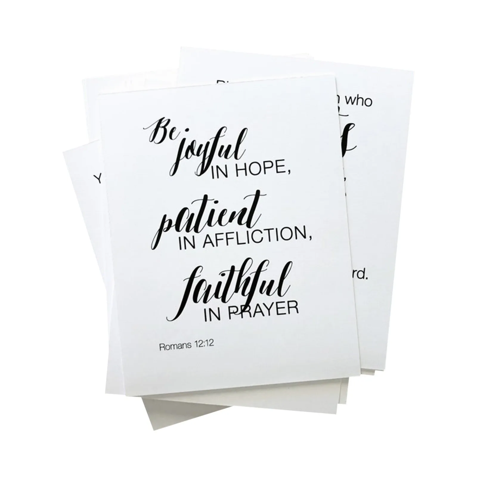 Set Of 52 Scripture Cards-Bible Verse Cards, Biblical Positive Religious Affirmation Decks,Encouragement Cards Greeting